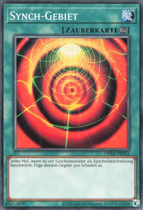 Synchronisiertes Gebiet OP22-DE022 Common