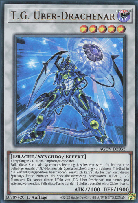 T.G. Über-Drachenar (V.1) AGOV-DE035 Ultra Rare Deutsch