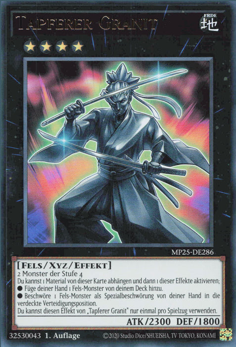 Tapferer Granit MP25-DE286 Ultra Rare Deutsch