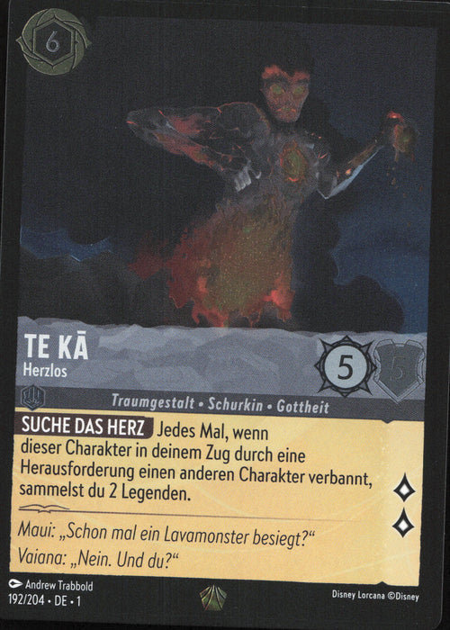 Te Kā - Herzlos 1TFC-192 Legendary Deutsch