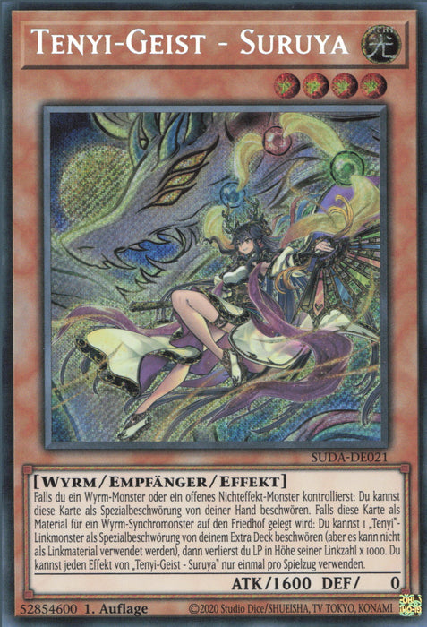 Tenyi-Geist - Suruya (V.1) SUDA-DE021 Secret Rare Deutsch