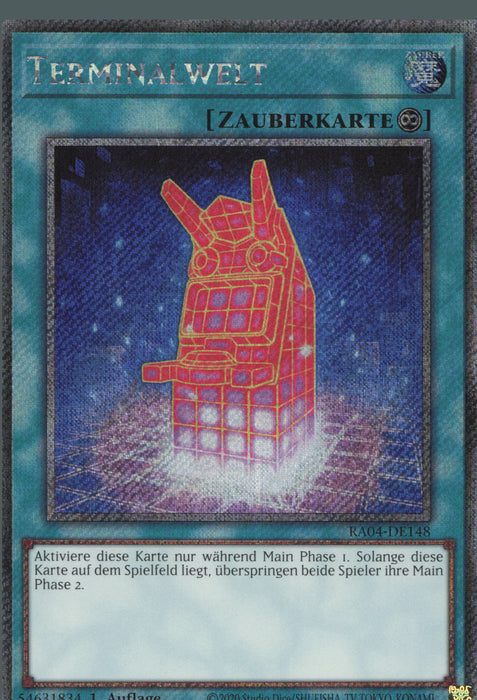 Terminalwelt (V.1) RA04-DE148 Platinum Secret Rare Deutsch
