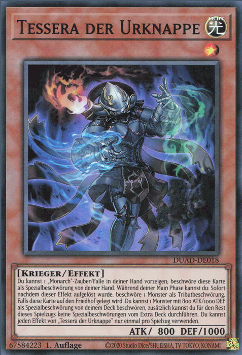 Tessera der Urknappe DUAD-DE018 Super Rare Deutsch