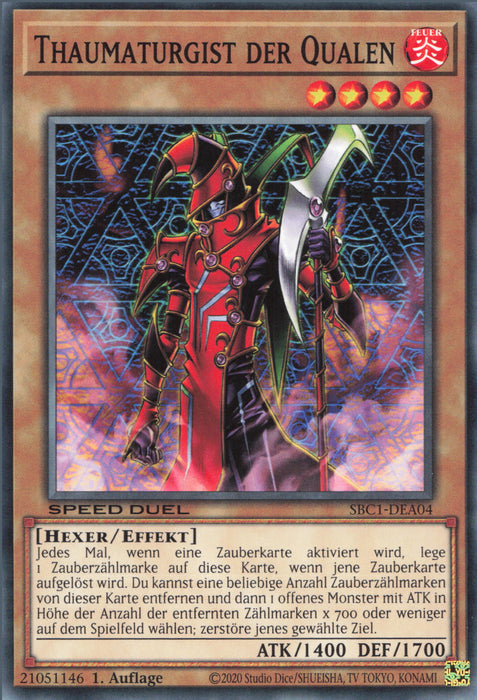 Thaumaturgist der Qualen SBC1-DEA04 Common Deutsch