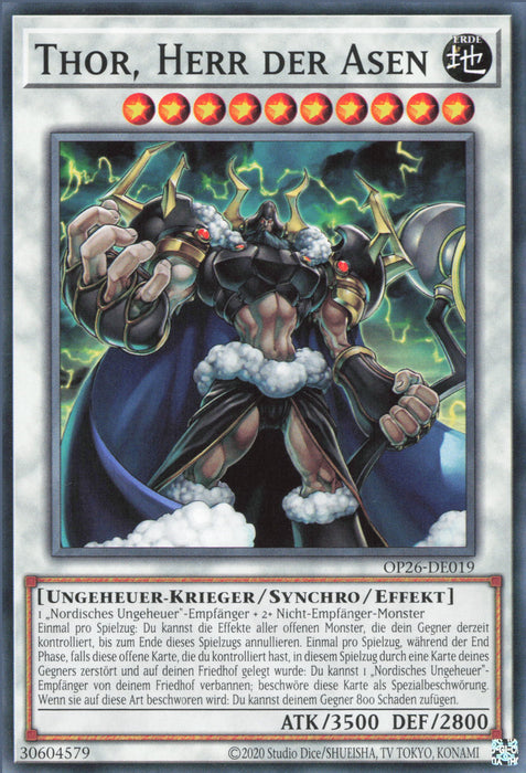 Thor, Herr der Asen OP26-DE019 Common Deutsch