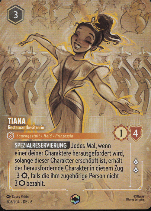 Tiana - Restaurantbesitzerin (V.2) 6AZS-206 Enchanted Deutsch