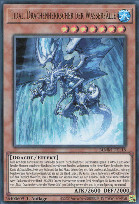Tidal, Drachenherrscher der Wasserfälle BLMM-DE118 Ultra Rare Deutsch