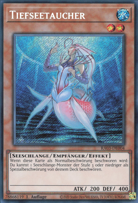 Tiefseetaucher (V.3) RA03-DE004 Secret Rare Deutsch