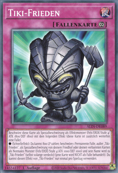 Tiki-Frieden ALIN-DE089 Common Deutsch