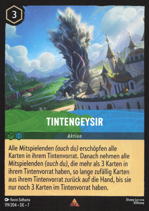 Tintengeysir 7ARI-119 Rare Deutsch