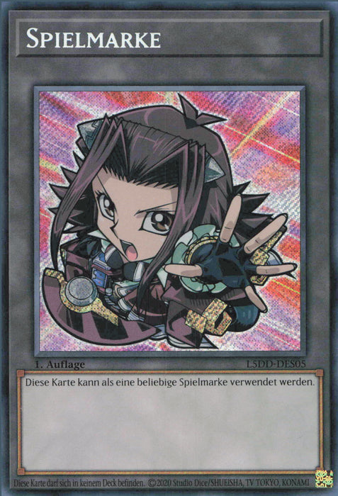 Token (V.2) L5DD-DES05 Secret Rare Deutsch