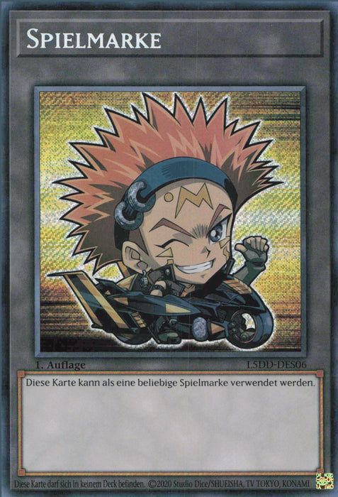 Token (V.3) L5DD-DES06 Secret Rare Deutsch