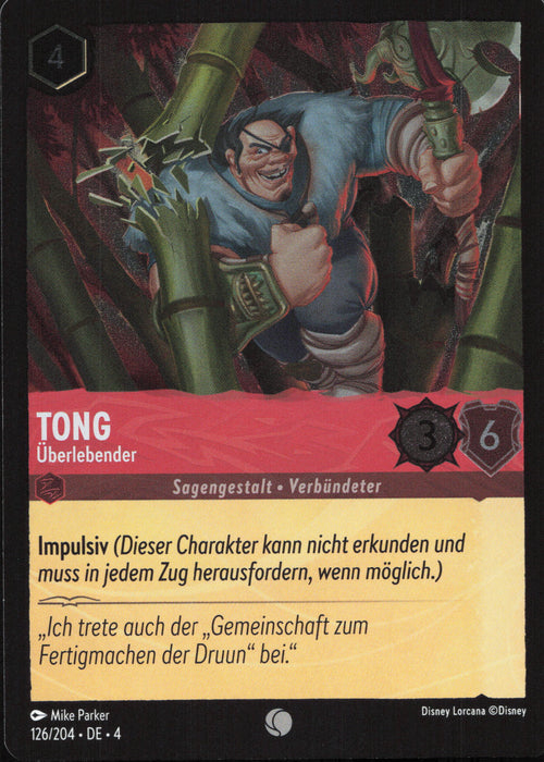 Tong - Überlebender 4URS-126 Common Deutsch