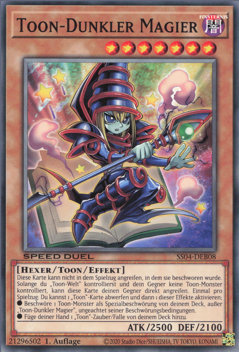Toon-Dunkler Magier SS04-DEB08 Common