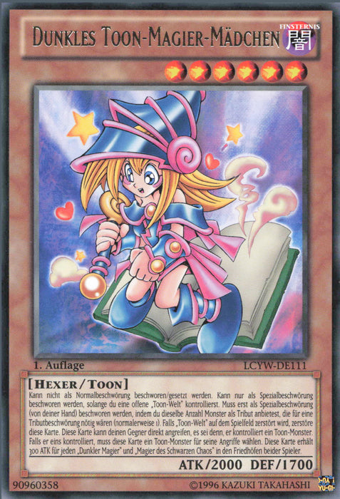 Toon-Dunkles Magier-Mädchen LCYW-DE111 Rare Deutsch