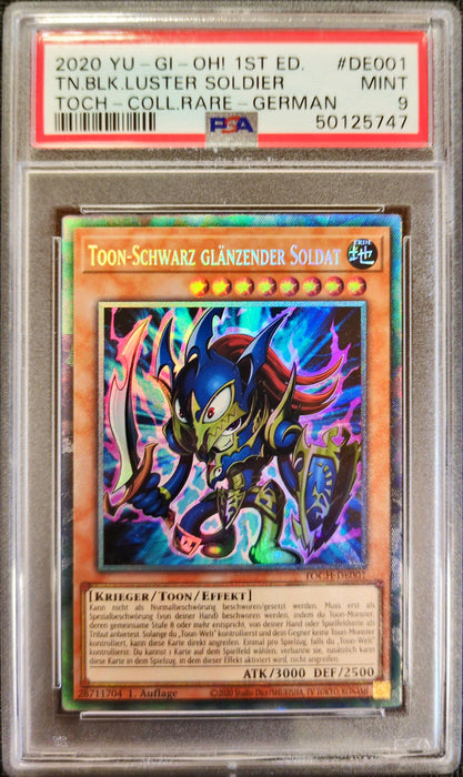 Toon-Schwarz glänzender Soldat (V.2) TOCH-DE001 Collectors Rare PSA 9