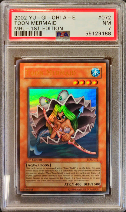 Toon Mermaid (V.2) MRL-EN072 Ultra Rare Englisch PSA 7