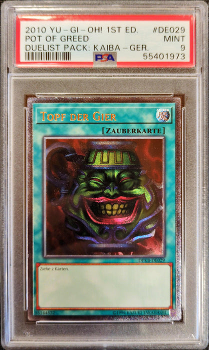 Topf der Gier (V.2) DPKB-DE029 Ultimate Rare Deutsch PSA 9