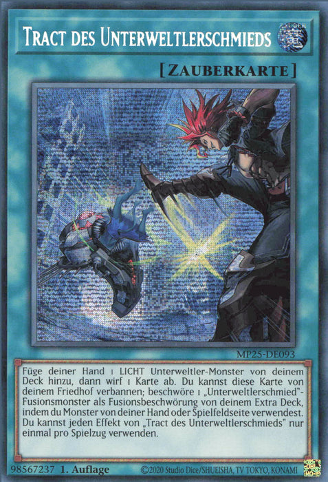 Tract des Unterweltlerschmieds MP25-DE093 Secret Rare Deutsch