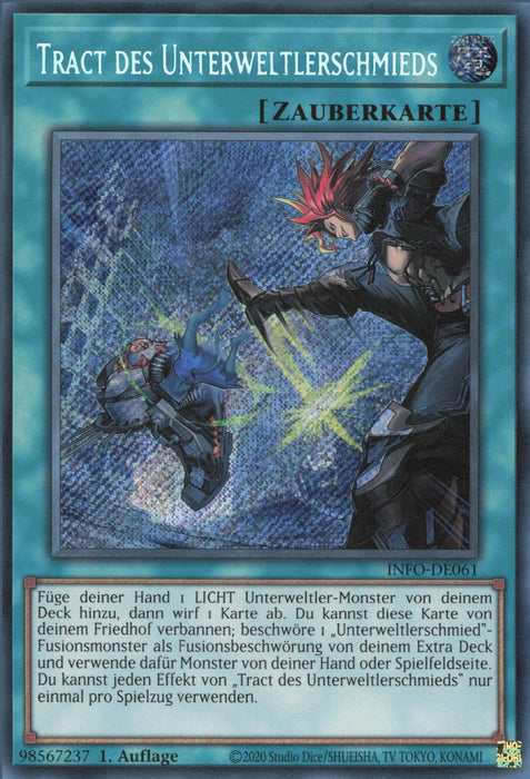 Tract des Unterweltlerschmieds (V.1) INFO-DE061 Secret Rare Deutsch