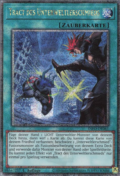 Tract des Unterweltlerschmieds (V.2) INFO-DE061 Quarter Century Secret Rare Deutsch