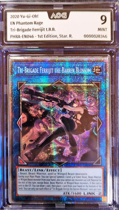 Tri-Brigade Ferrijit the Barren Blossom (V.2) PHRA-EN046 Starlight Rare Englisch AOG 9