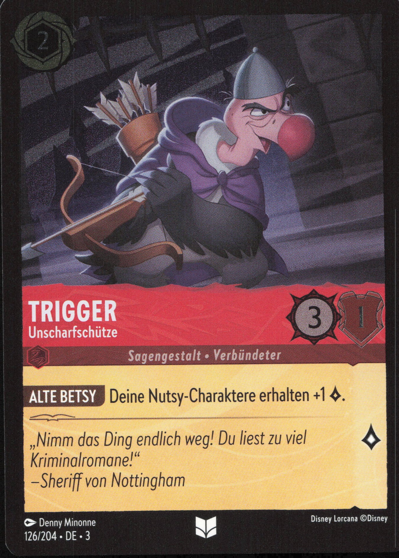 Alle Trigger Charakterkarten in Disney Lorcana