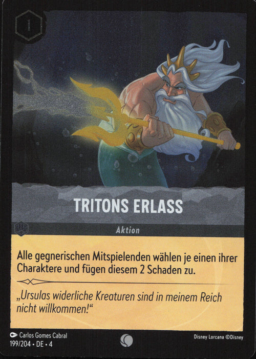 Tritons Erlass 4URS-199 Common Deutsch