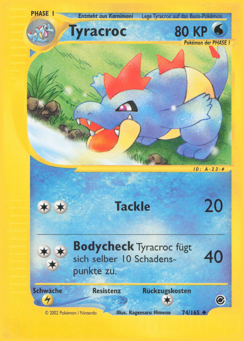 Tyracroc EX-74 Uncommon Deutsch