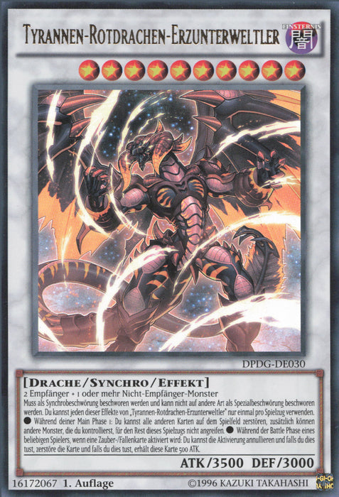 Tyrannen-Rotdrachen-Erzunterweltler DPDG-DE030 Ultra Rare