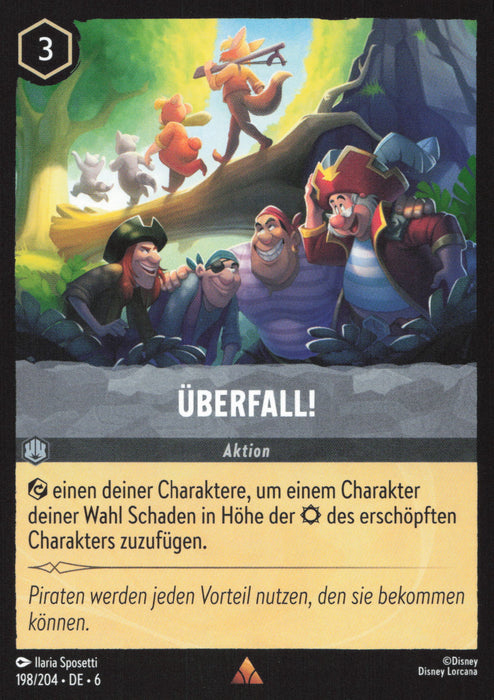 Überfall! 6AZS-198 Rare Deutsch