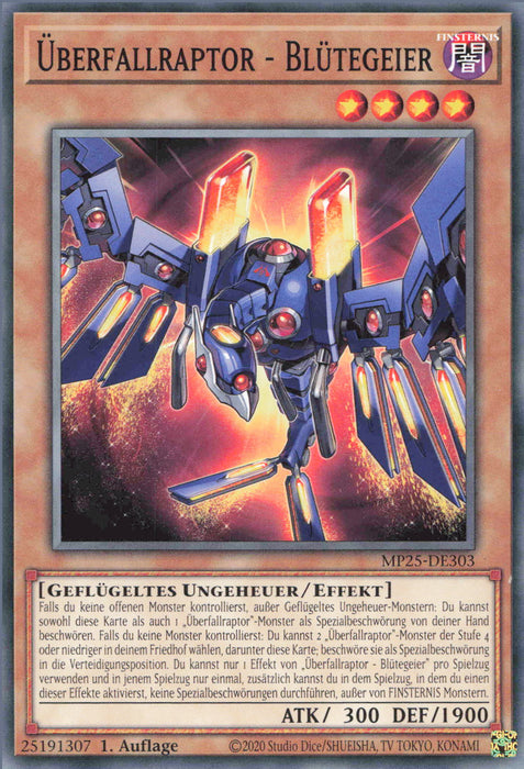 Überfallraptor - Blütegeier MP25-DE303 Common Deutsch