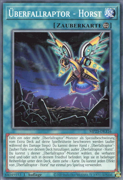 Überfallraptor - Horst MP25-DE316 Common Deutsch