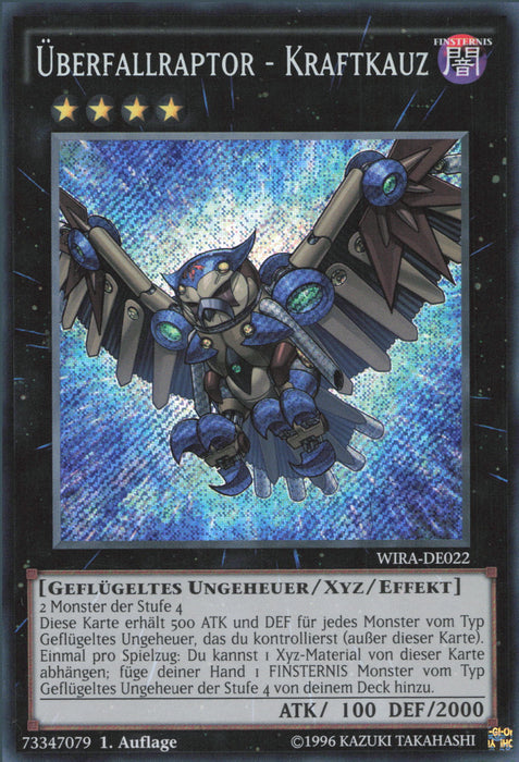 Überfallraptor - Kraftkauz WIRA-DE022 Secret Rare