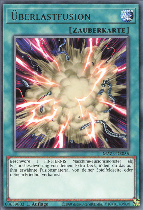 Überlastfusion MAZE-DE056 Rare Deutsch