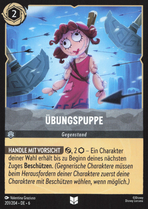 Übungspuppe 6AZS-201 Uncommon Deutsch