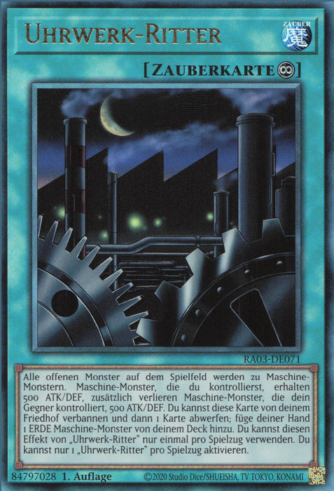 Uhrwerk-Ritter (V.2) RA03-DE071 Ultra Rare Deutsch