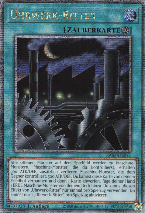 Uhrwerk-Ritter (V.5) RA03-DE071 Quarter Century Secret Rare Deutsch