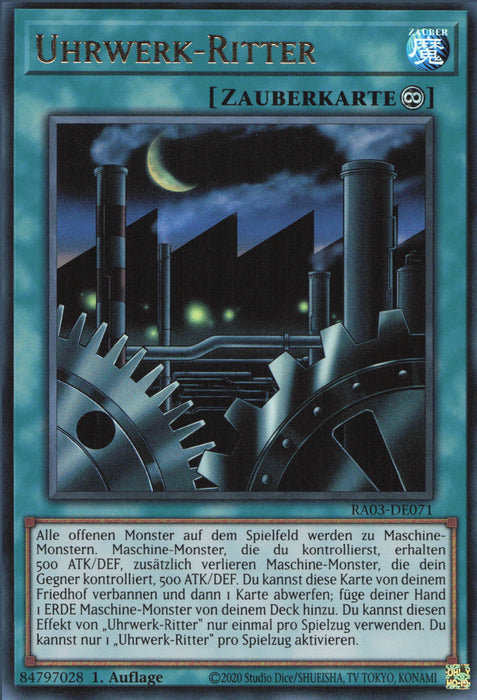 Uhrwerk-Ritter (V.7) RA03-DE071 Ultimate Rare Deutsch