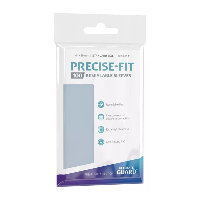 Ultimate Guard Precise-Fit Resealable Sleeves Standard Größe (100)