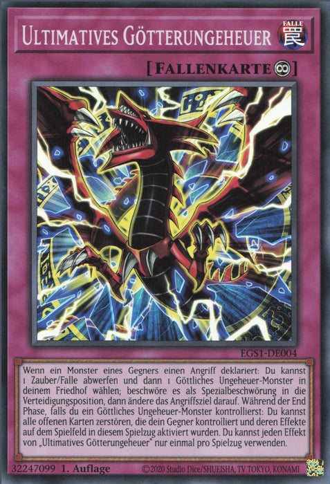 Ultimatives Götterungeheuer EGS1-DE004 Super Rare