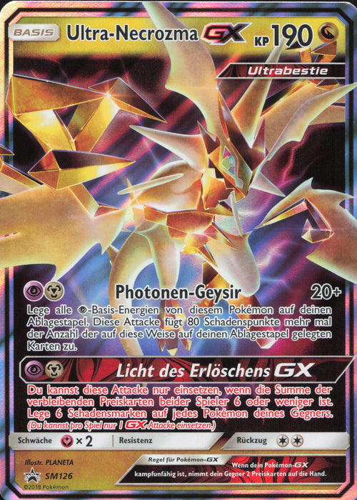 Ultra Necrozma GX SM-126 Promo Deutsch