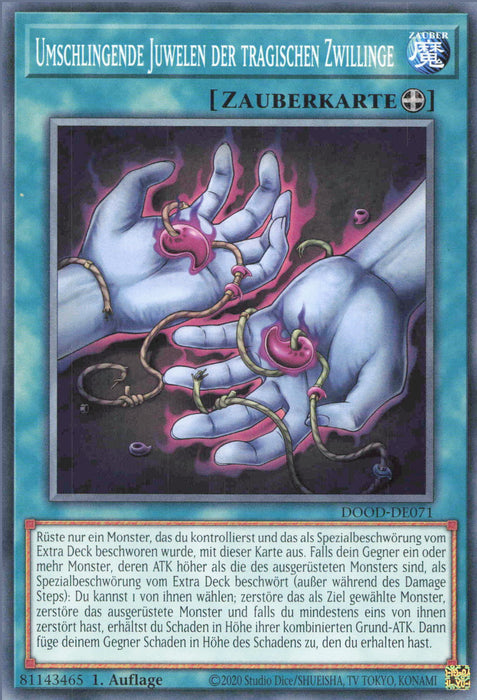 Umschlingende Juwelen der tragischen Zwillinge DOOD-DE071 Common Deutsch