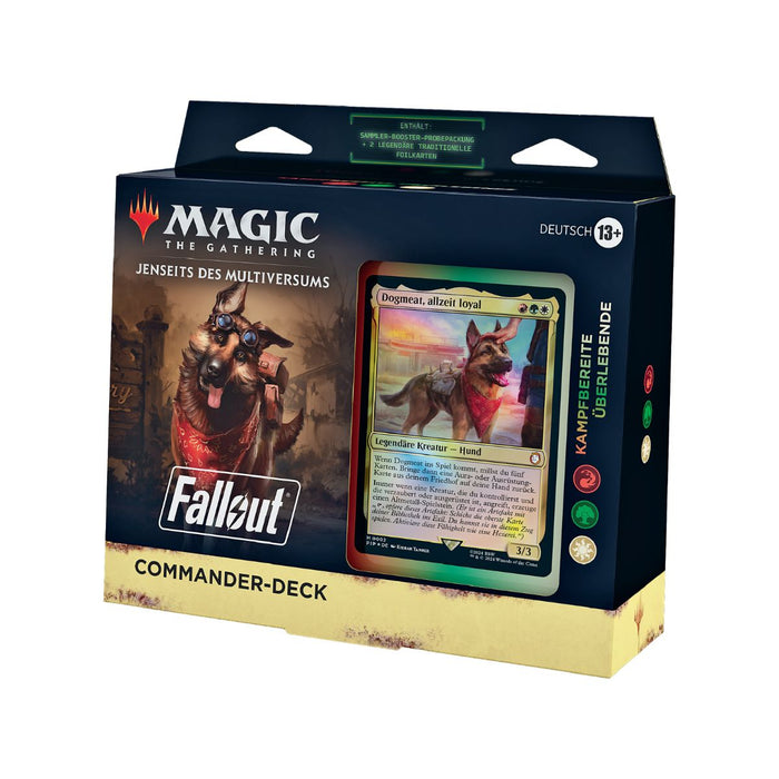 Universes Beyond: Fallout Commander Deck Deutsch