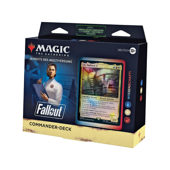 Universes Beyond: Fallout Commander Deck Deutsch