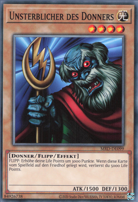 Unsterblicher des Donners MRD-25TH-DE099 Common Deutsch