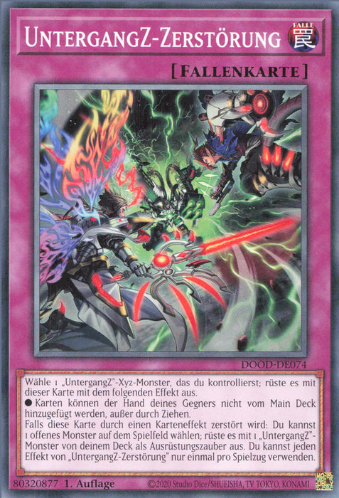 UntergangZ-Zerstörung DOOD-DE074 Common Deutsch