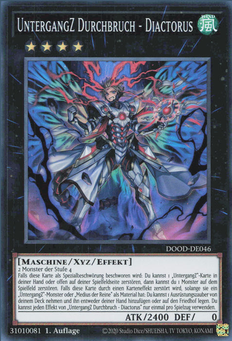 UntergangZ Durchbruch - Diactorus DOOD-DE046 Super Rare Deutsch