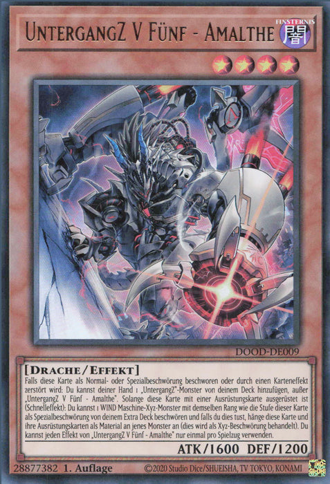 UntergangZ V Fünf - Amalthe (V.1) DOOD-DE009 Ultra Rare Deutsch
