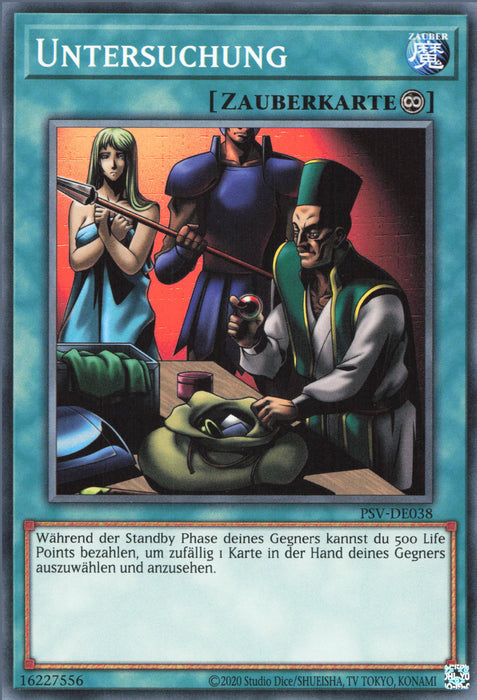 Untersuchung PSV-25TH-DE038 Common Deutsch